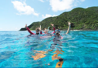 ケラマ島シュノーケル